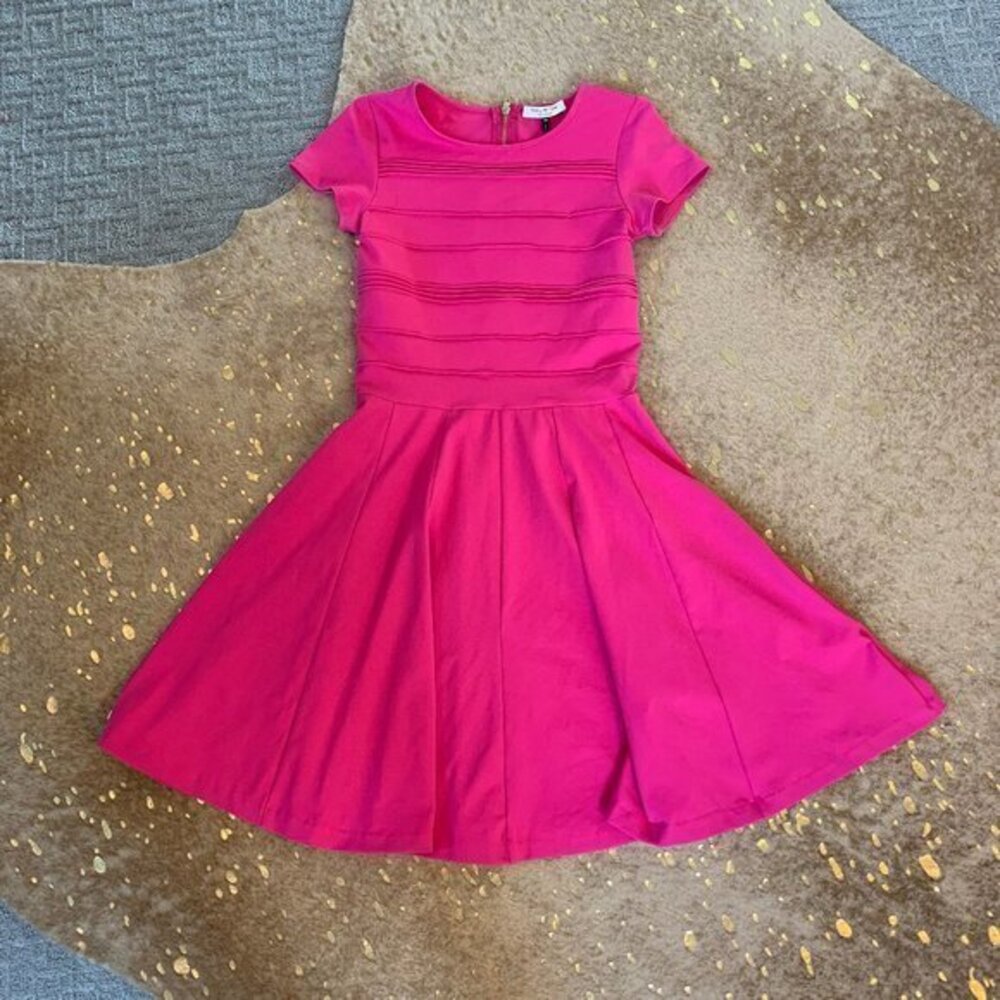 Halston Heritage Pink A-Line Dress NWT